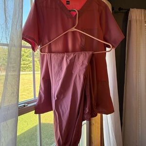 Medgear Pink Scrub Set for Women